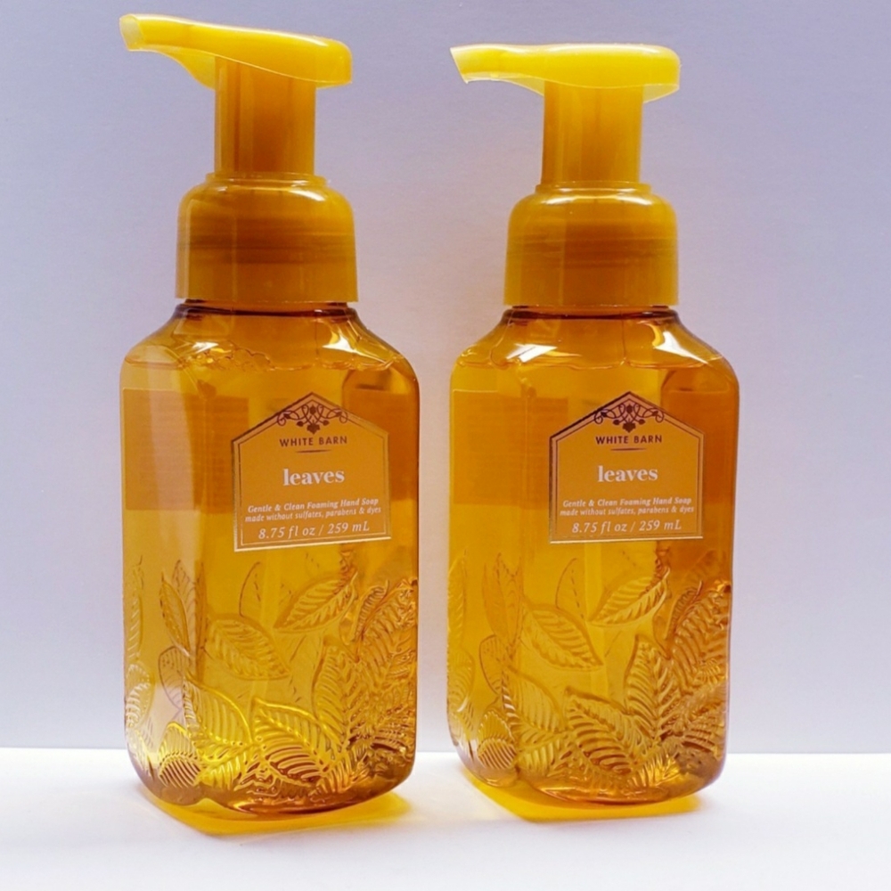 Bath & Body Works LEAVES Gentle & Clean Foaming Hand Soap, 8.75 fl oz (2 pcs)